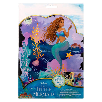 Die Little Mermaid Kraskunst -Poster