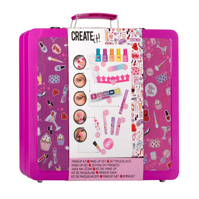 Erstelle es! Schönheits -Make -up in Luxuskoffer