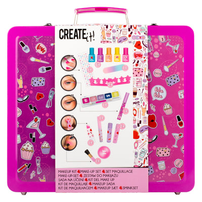Erstelle es! Schönheits -Make -up in Luxuskoffer