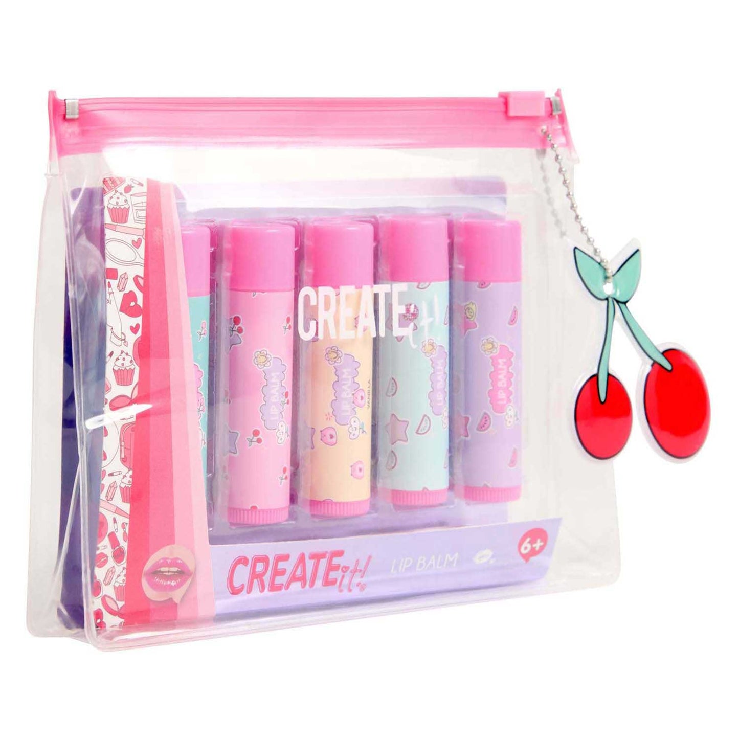 Erstelle es! Lippenbalsam im Etui, 5 Stk.