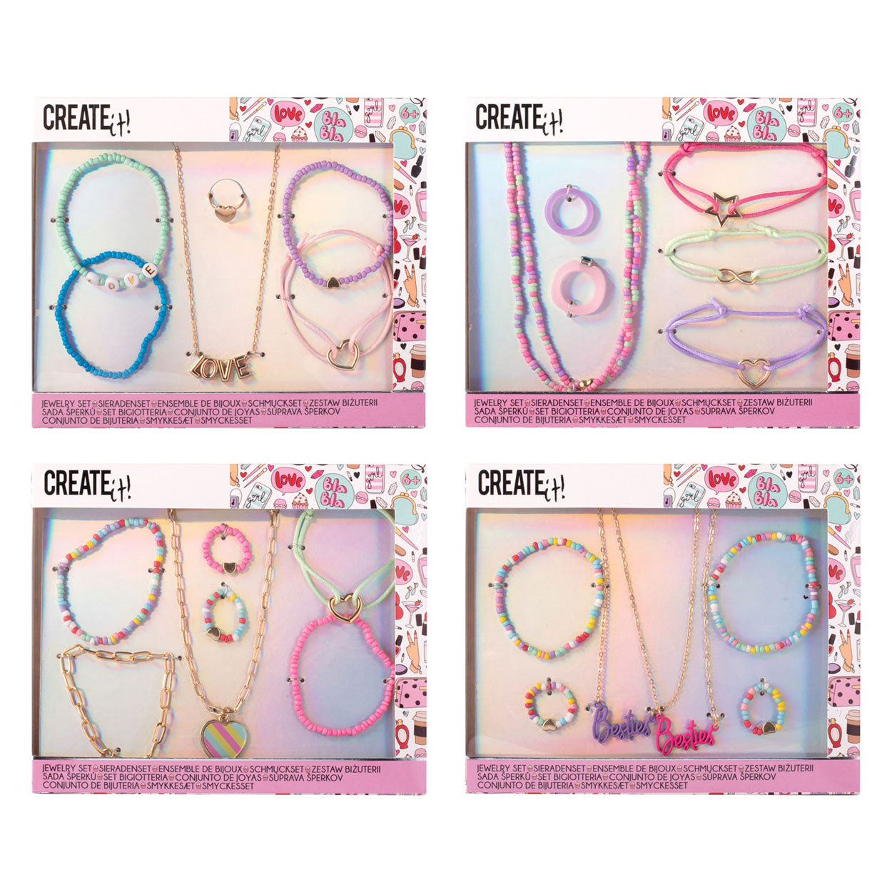 Erstelle es! Schönheit Schmuck Set Schönheit