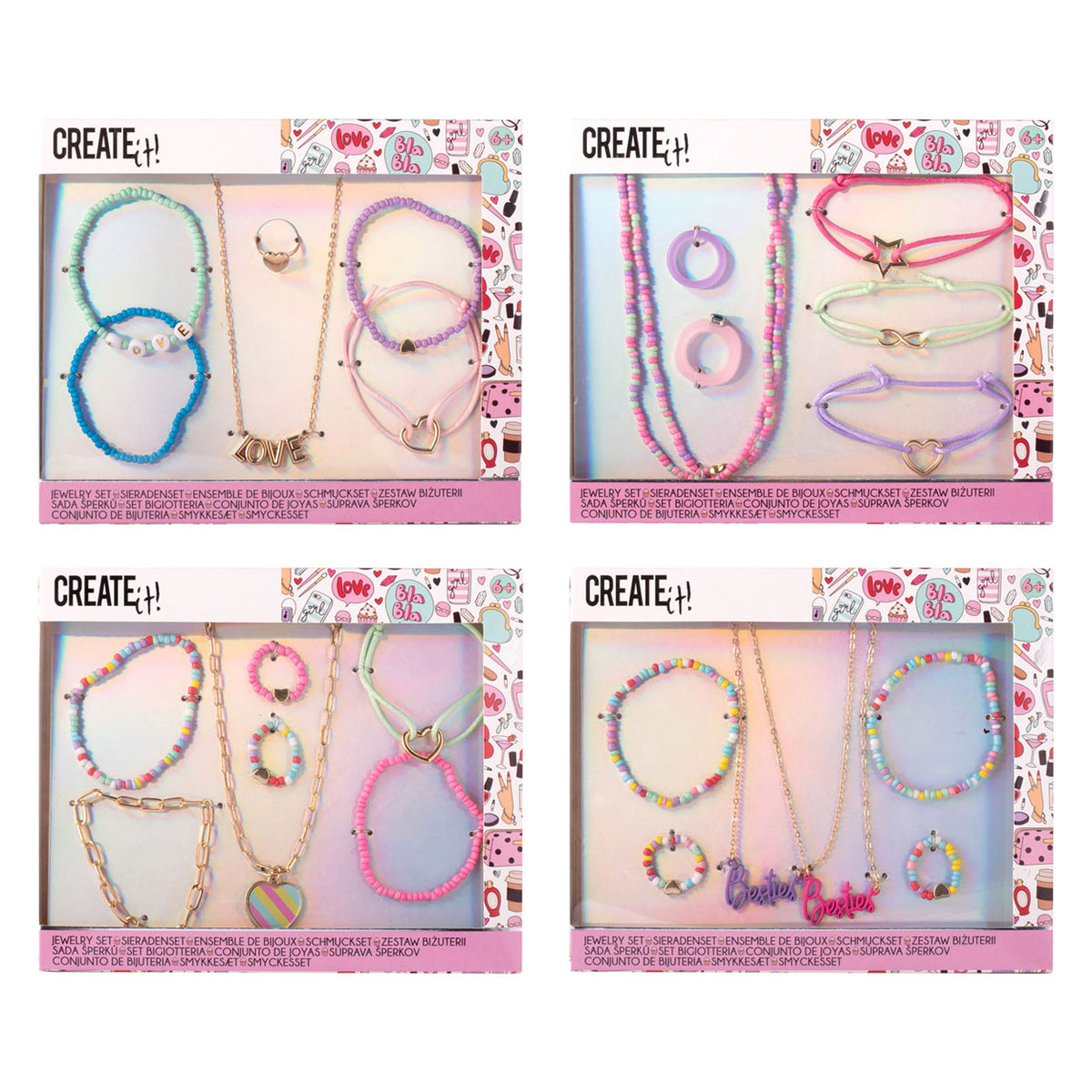 Erstelle es! Schönheit Schmuck Set Schönheit