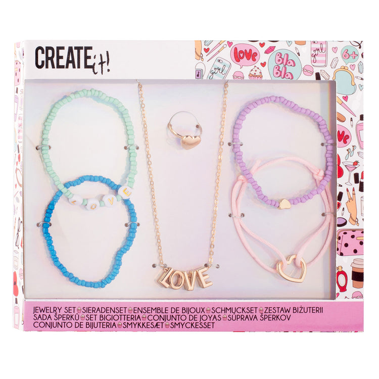 Erstellen Sie es! Schönheit Schmuck Set Schönheit