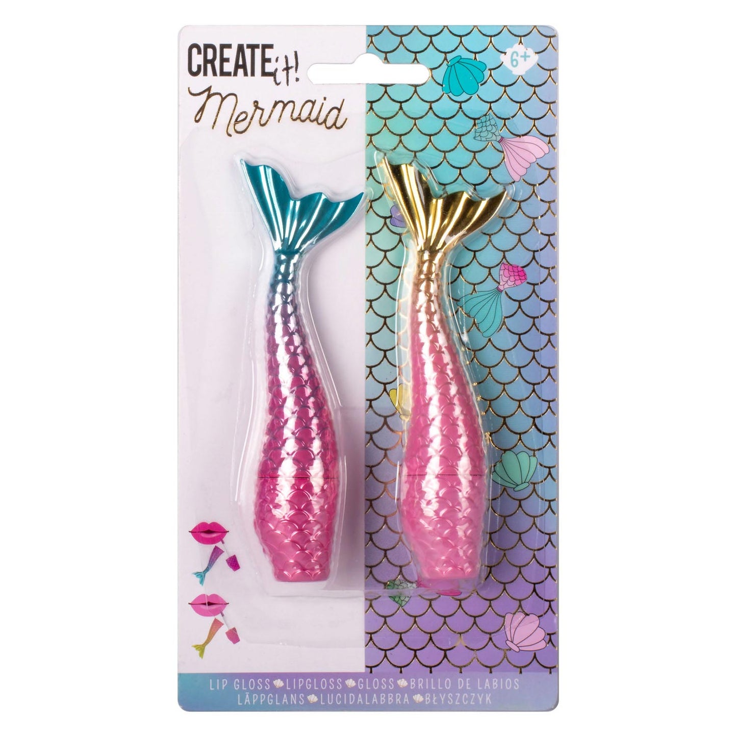 Canenco schafft es! Meerjungfrau Lipgloss, 2 Stk.