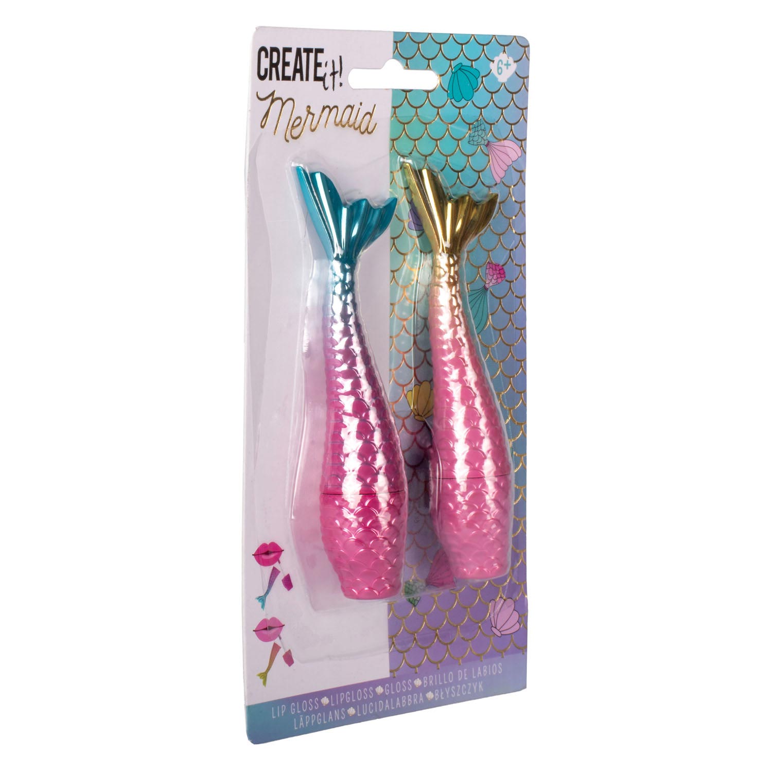 Canenco schafft es! Meerjungfrau Lipgloss, 2 Stk.