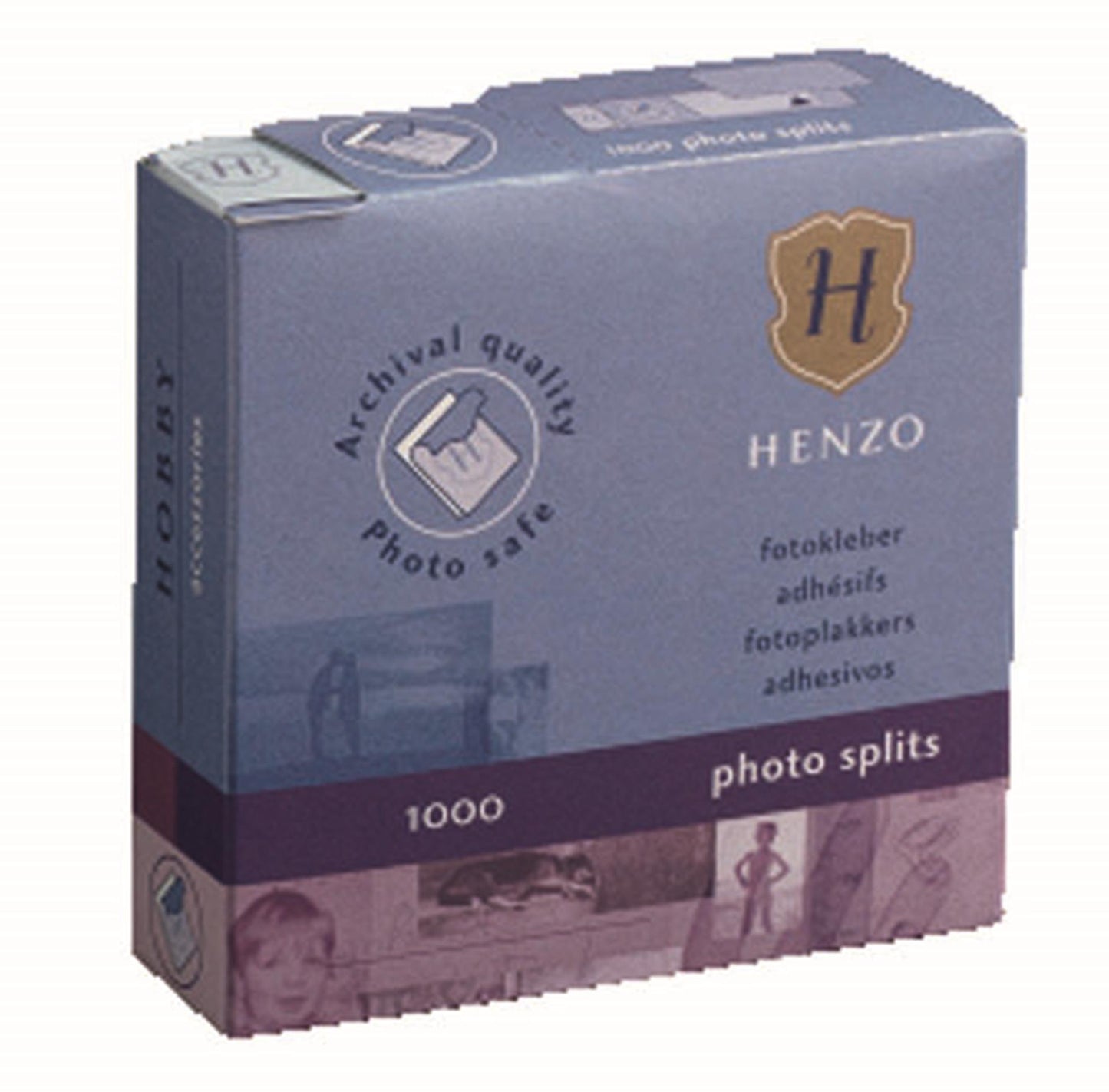 Henzo Fotoaufkleber, Box mit 1000 Stück