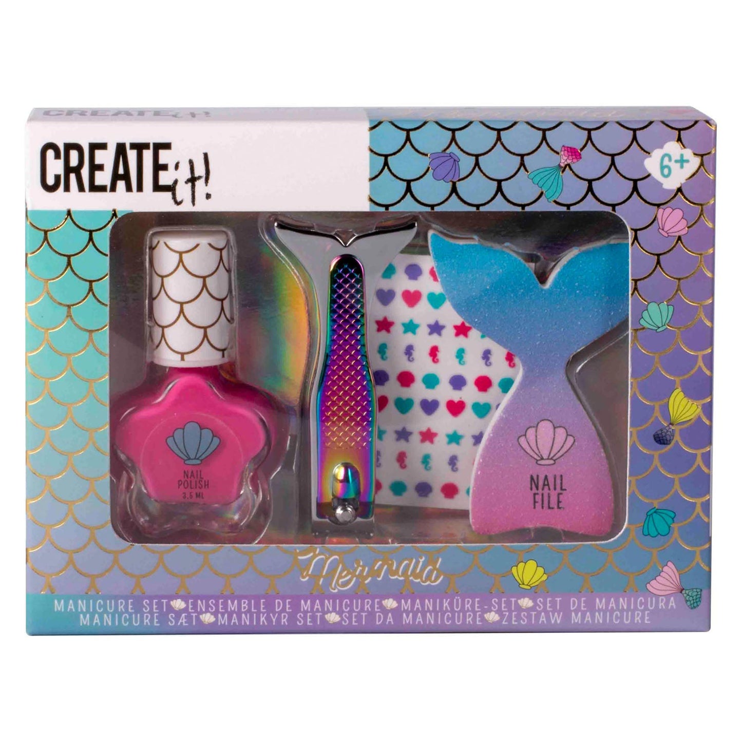 Erstelle es! Mermaid Manicure Set