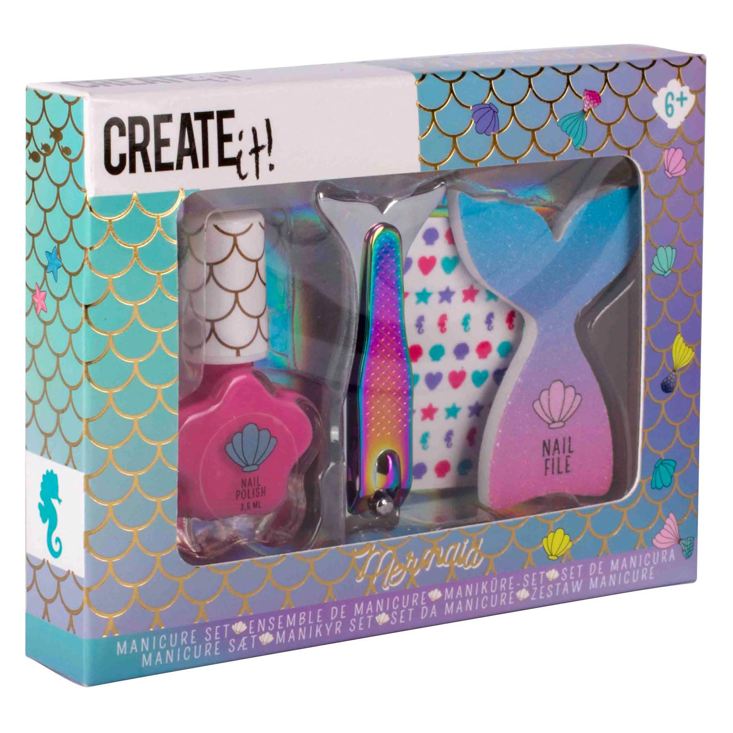 Erstelle es! Mermaid Manicure Set