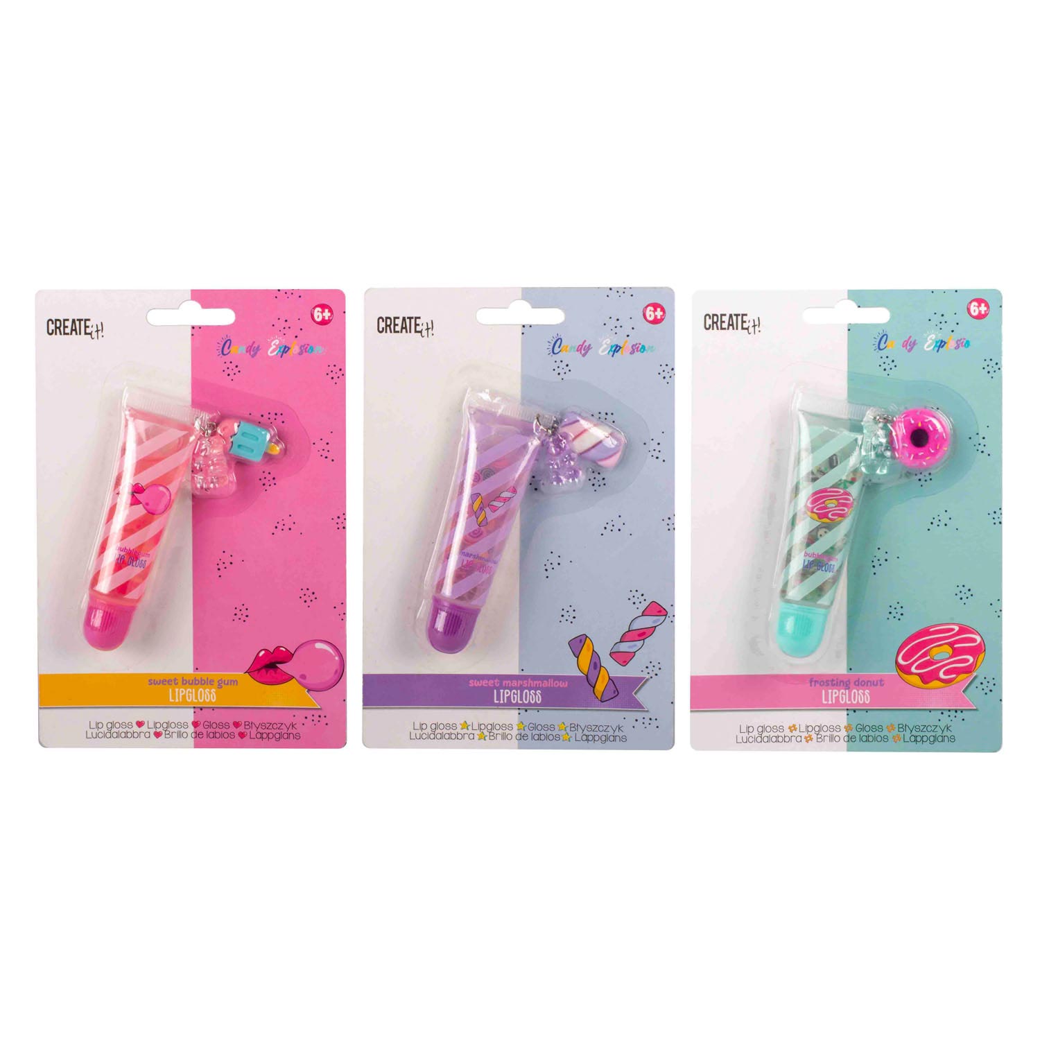 Canco Candy Explosion Lipgloss Tube Anhänger