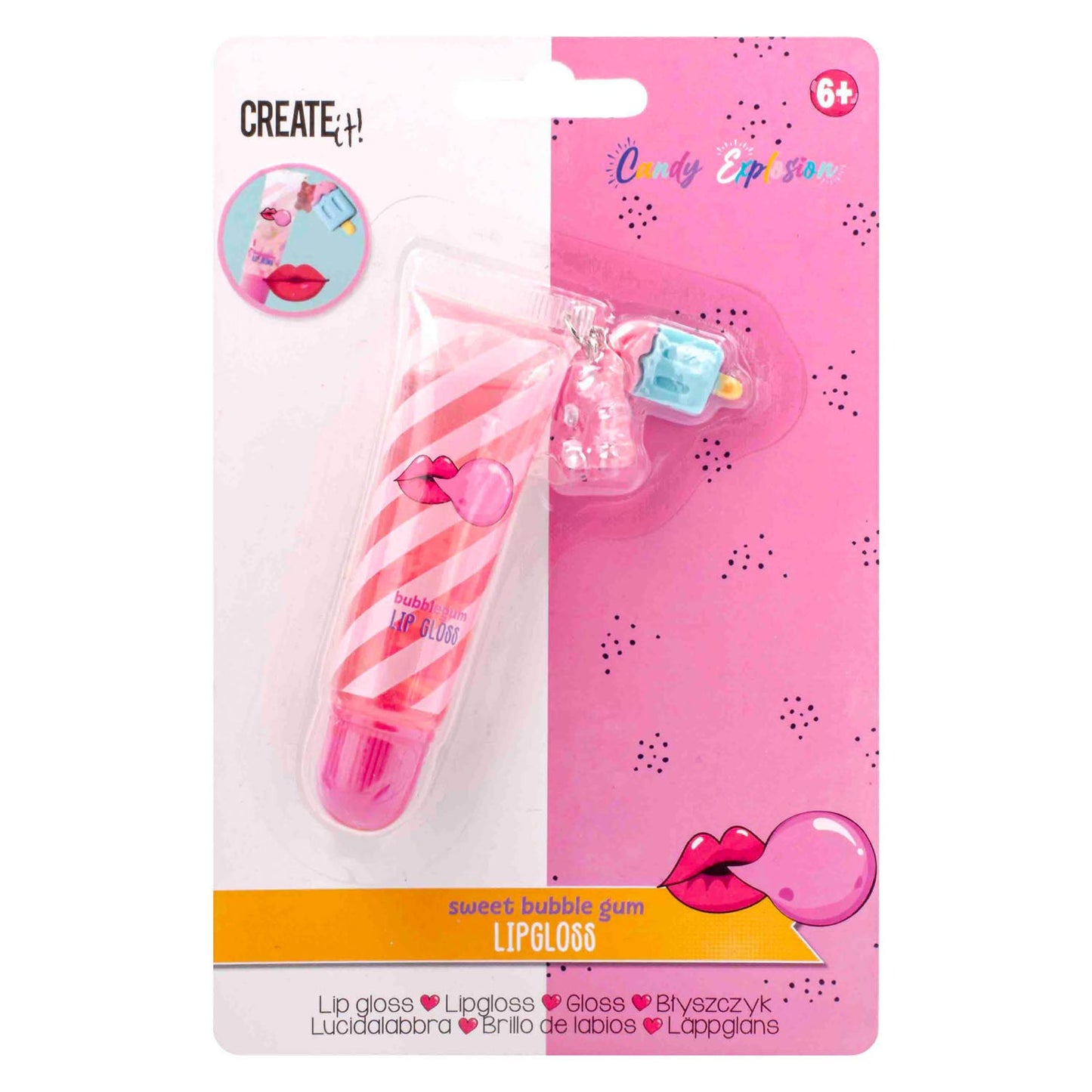 Canco Candy Explosion Lipgloss Tube Anhänger