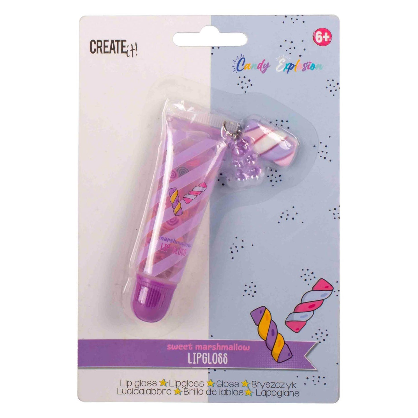 Canco Candy Explosion Lipgloss Tube Anhänger