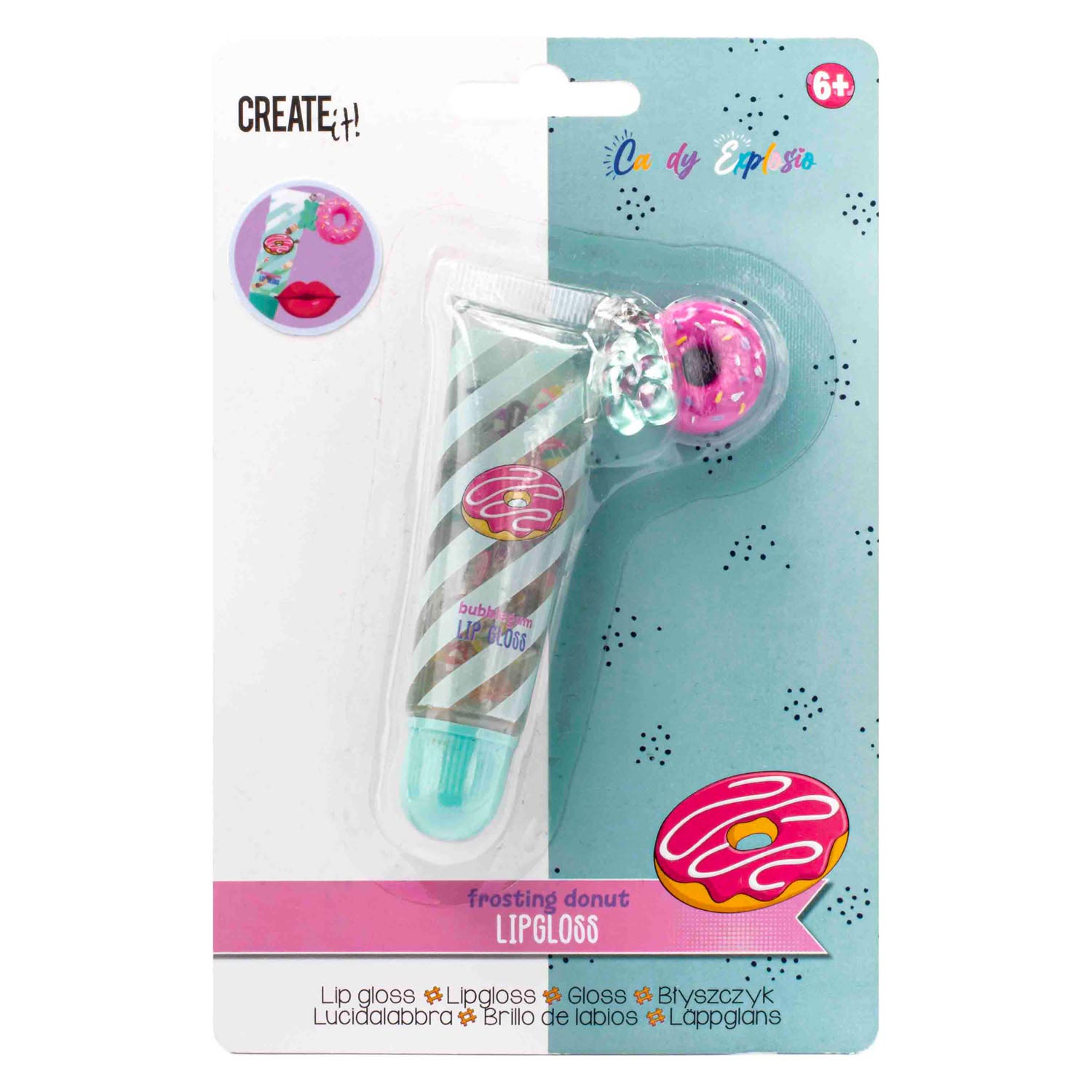 Canco Candy Explosion Lipgloss Tube Anhänger