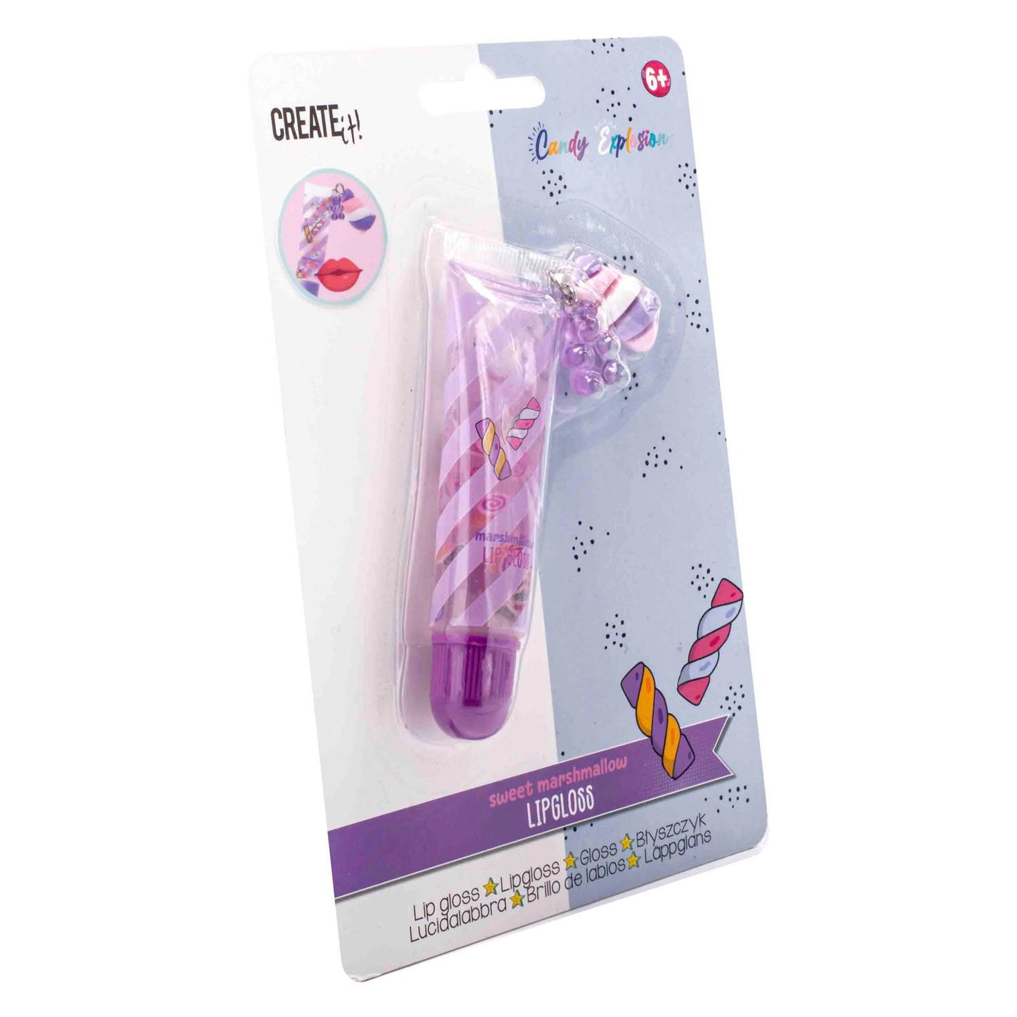 Canco Candy Explosion Lipgloss Tube Anhänger