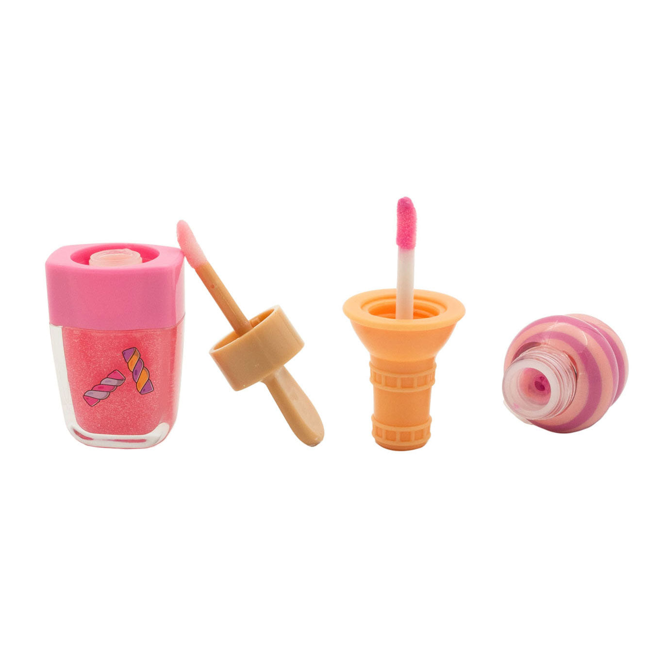 Erstellen Sie es! Bonbon -Explosion Lipgloss Lollipop