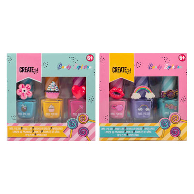 Erstelle es! Candy Explosion Nagellack, 3..