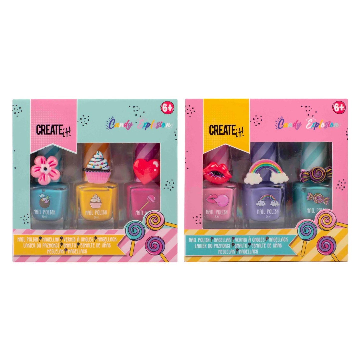 Erstellen Sie es! Candy Explosion Nagellack, 3..
