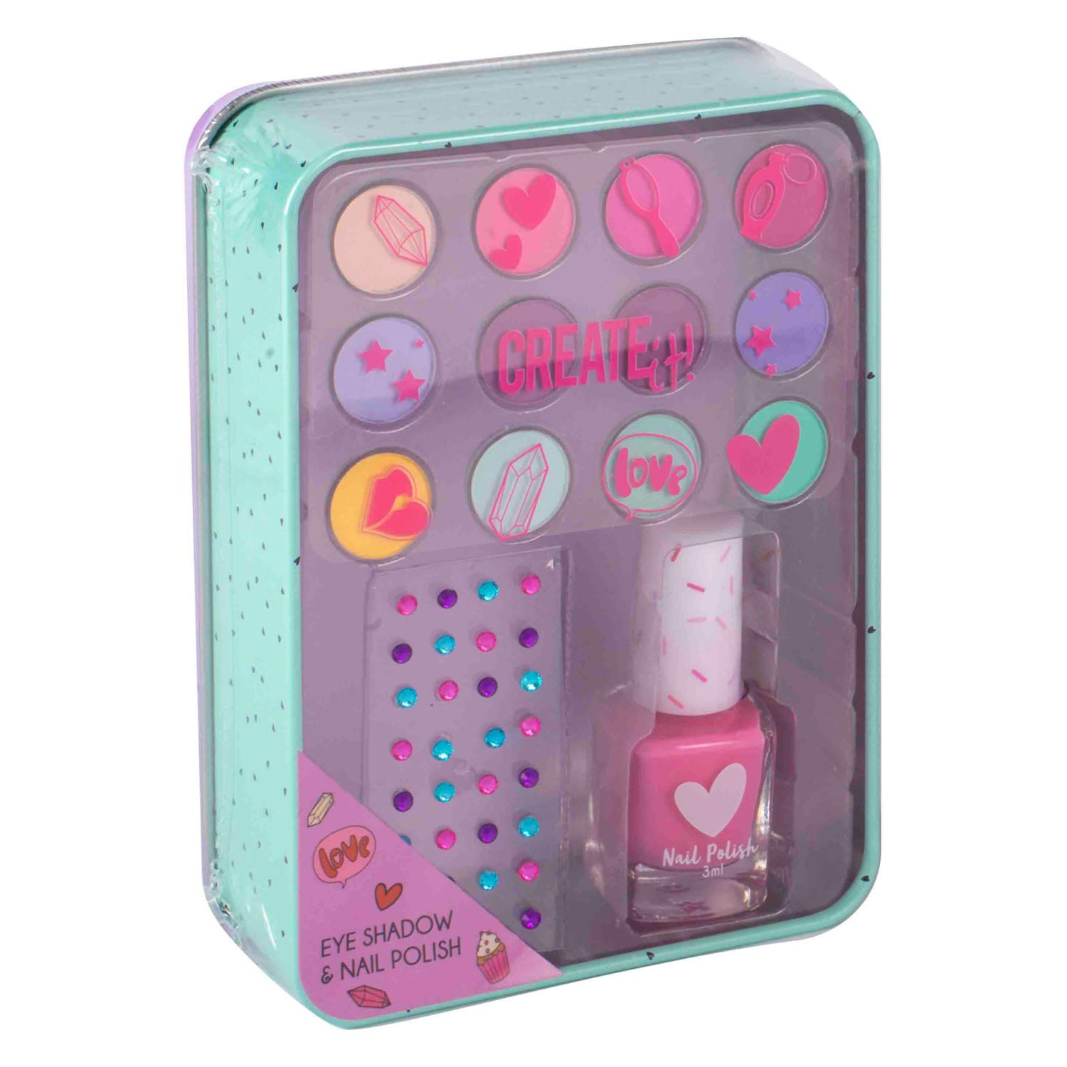 Canenco Beauty Lidschatten und Nagellack können lila lila