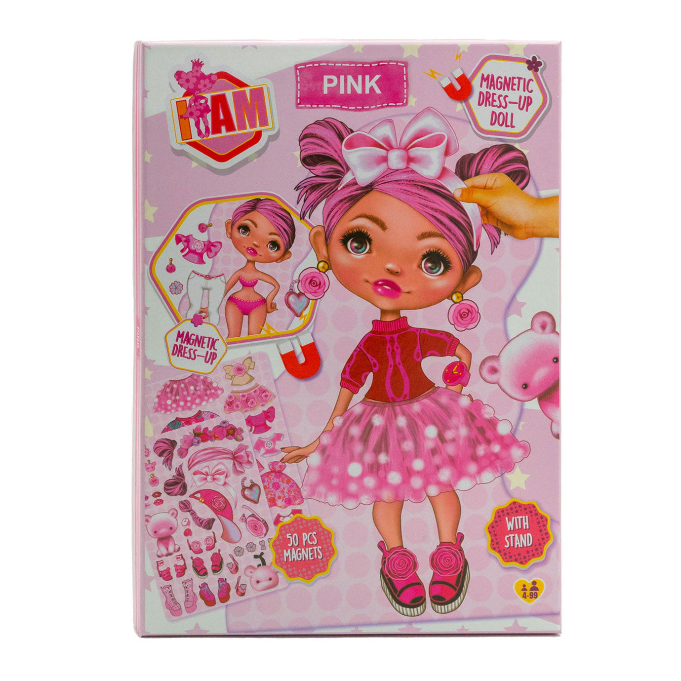 Cananenco Ich bin magnetisch gekleidetes Modell Pink