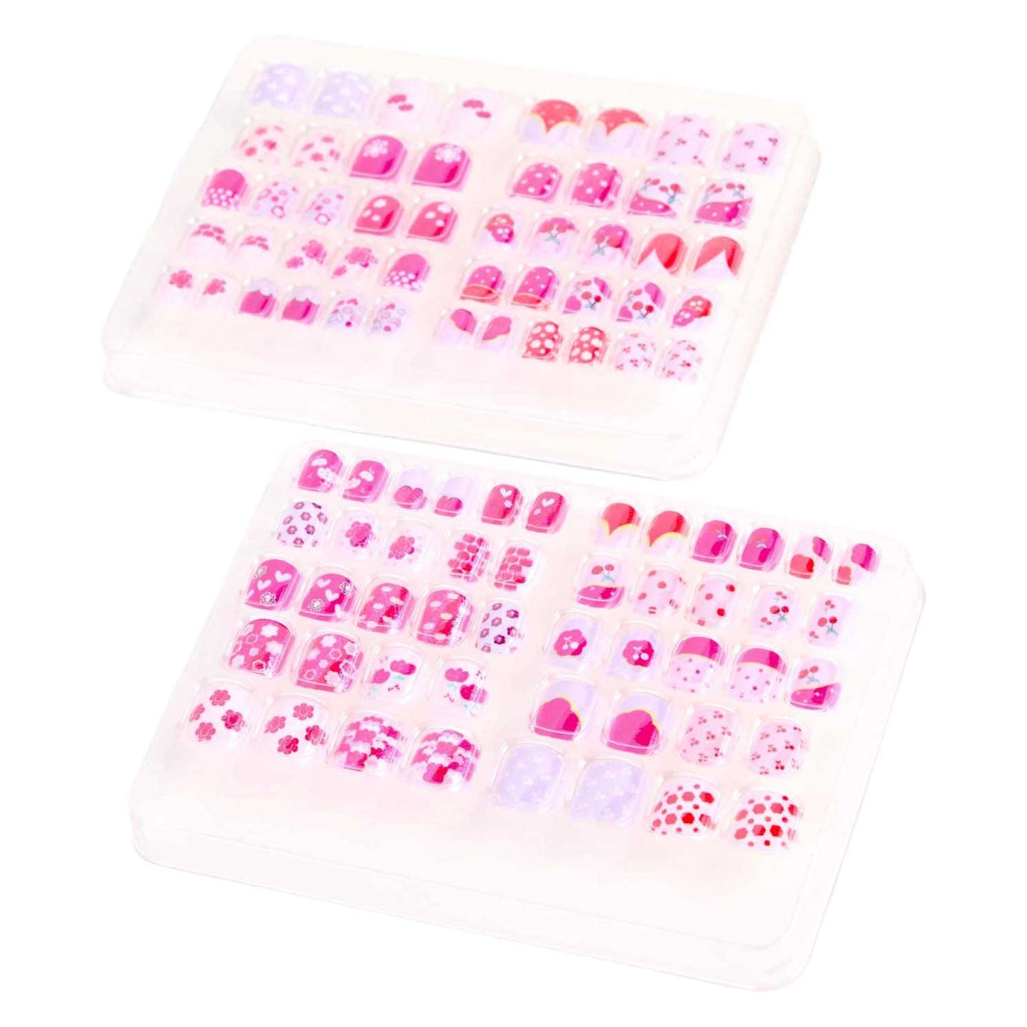Erstelle es! Kunstnägel selbstklebend Maxi-Set, 96-tlg