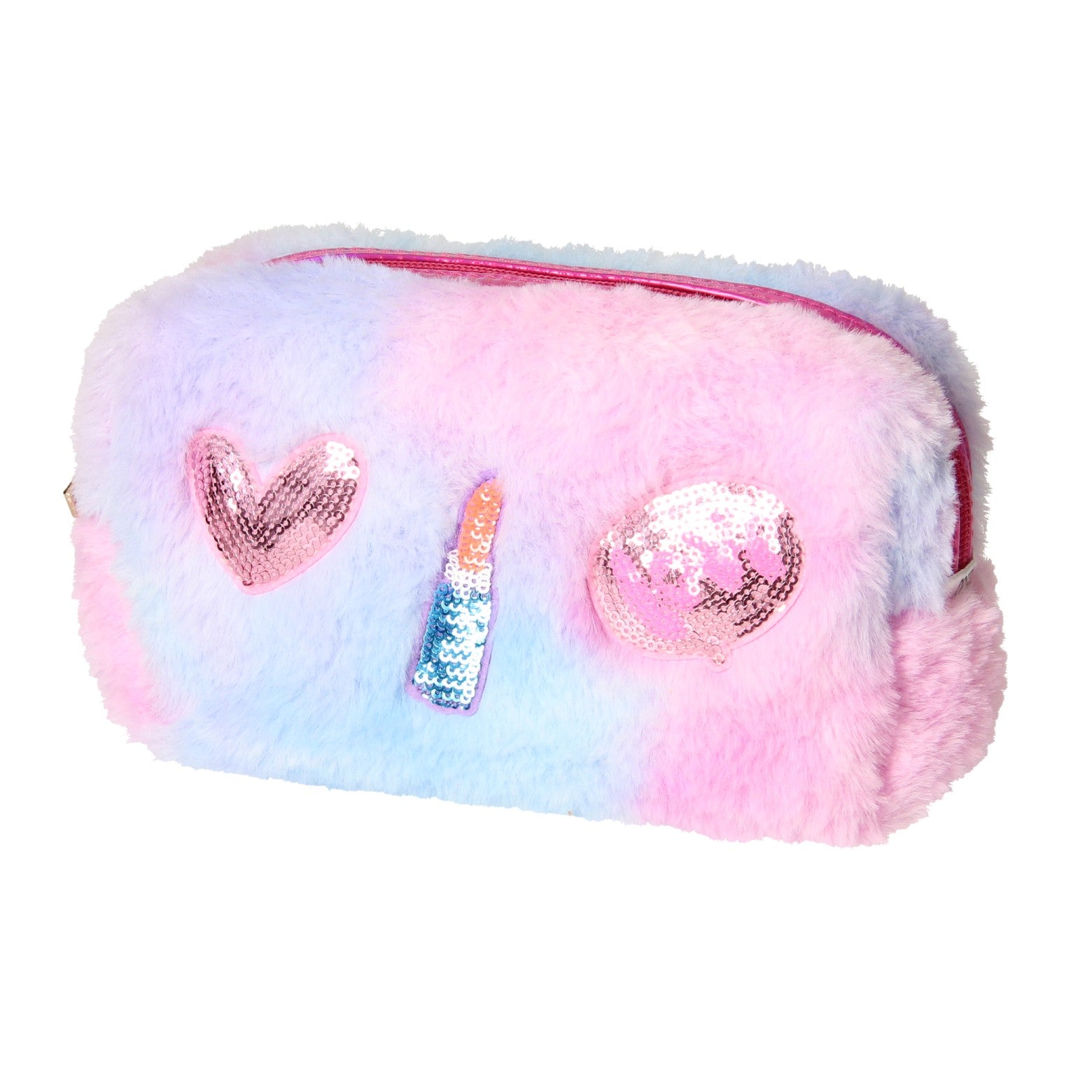 Erstellen Sie es! Make-up-Tasche pelzig
