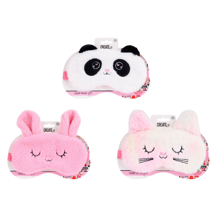 Erstellen Sie es! Schlafmaske flauschig