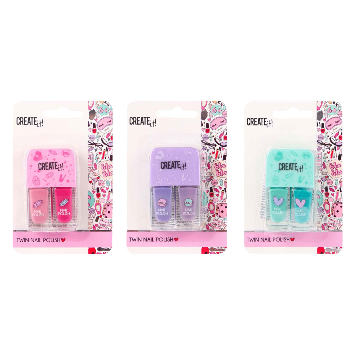 Erstellen Sie es! Duo -Nagellack