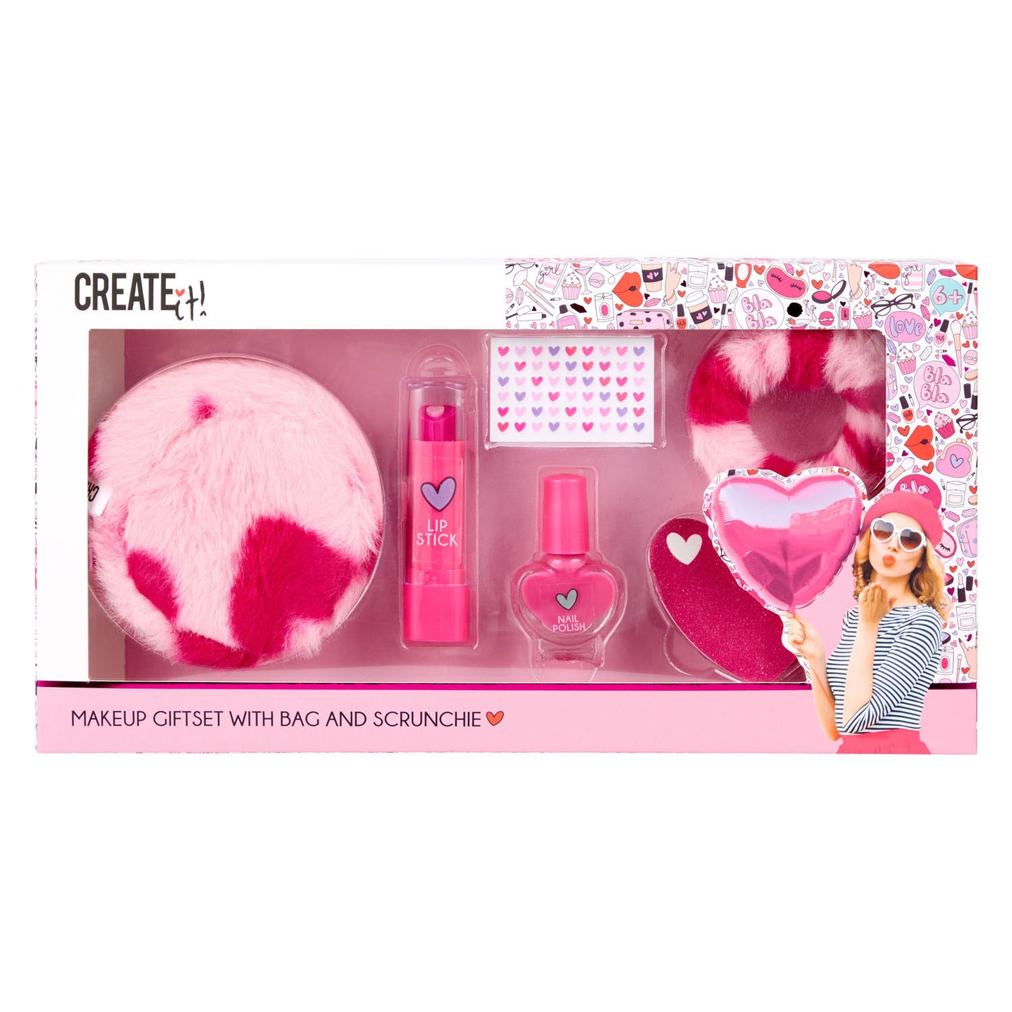 Erstellen Sie es! Herz Make-up Set Hearts