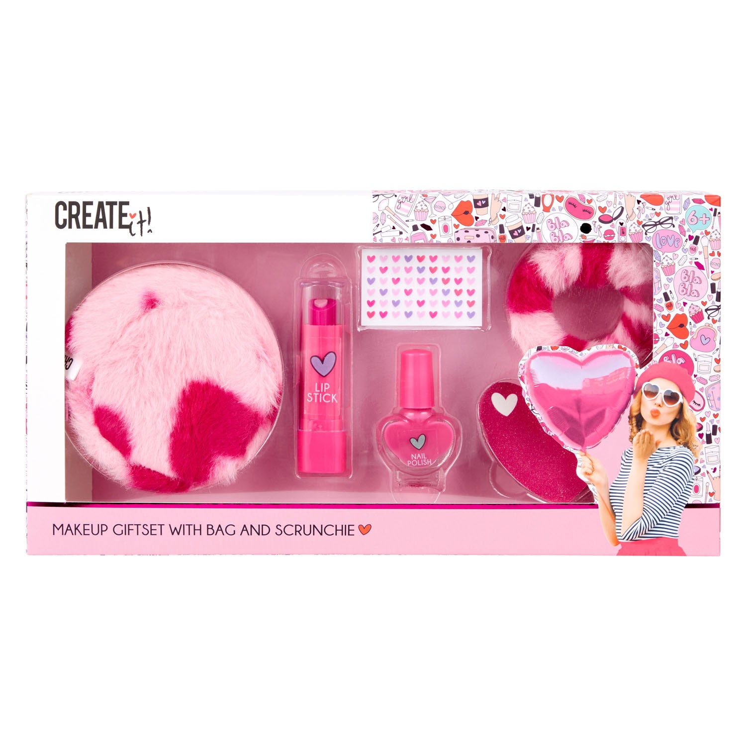 Erstellen Sie es! Herz Make-up Set Hearts