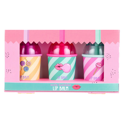 Erstelle es! Candy Lippenbalsam im Becher, 3 Stk.