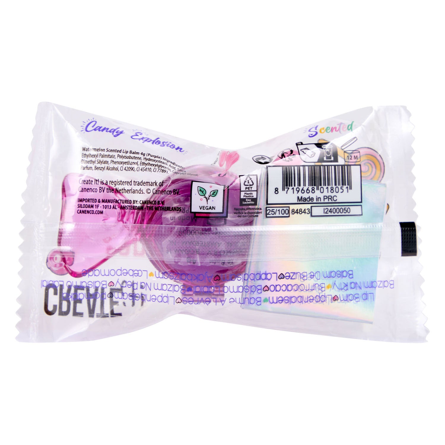 Erstellen Sie es! Süßigkeiten Lippenbalsam Toffee