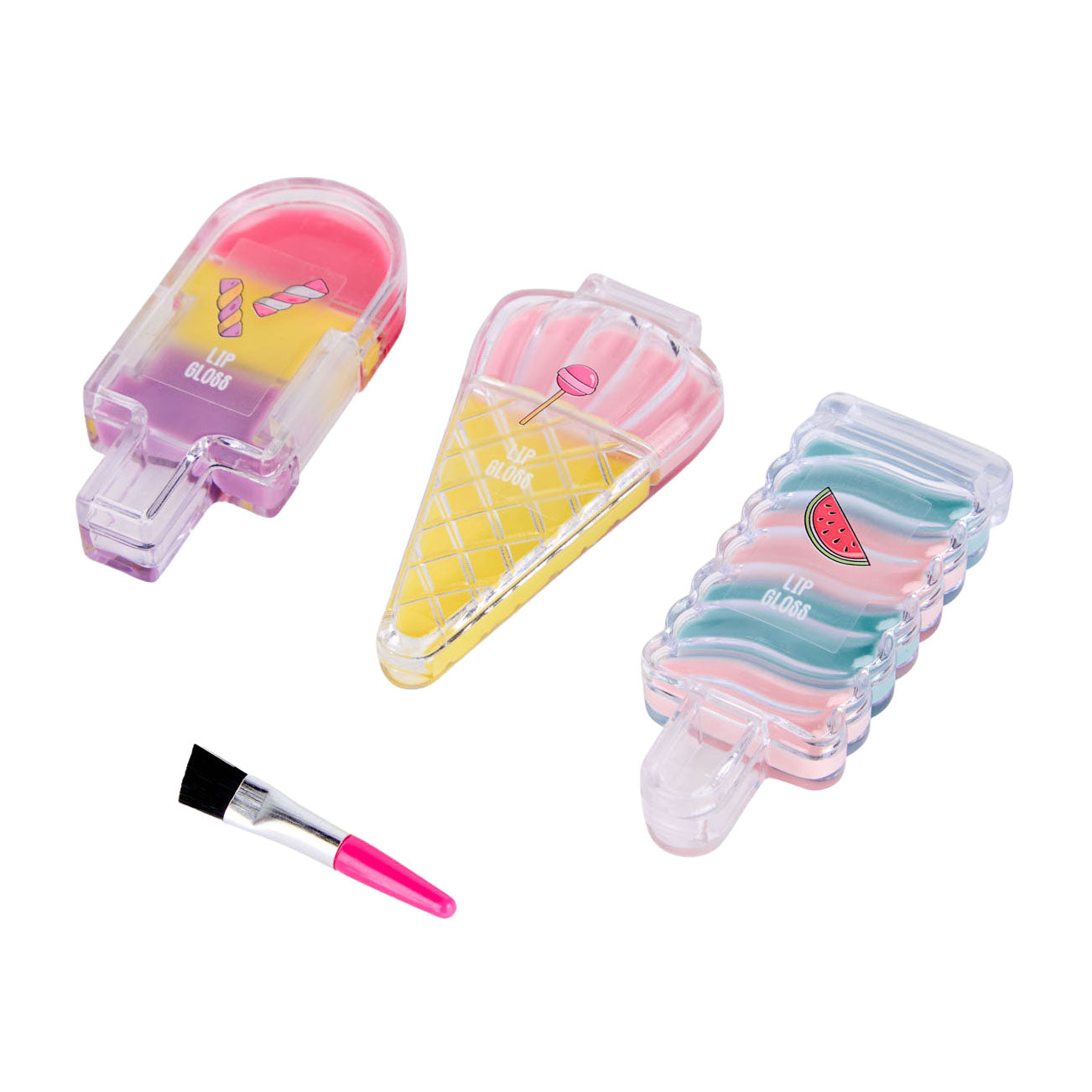 Erstellen Sie es! Candy Lipgloss ijsjes, 3st.