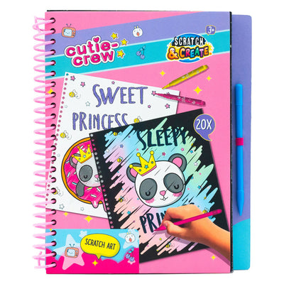 Canenco Cutie Crew Kratzbuchbuch