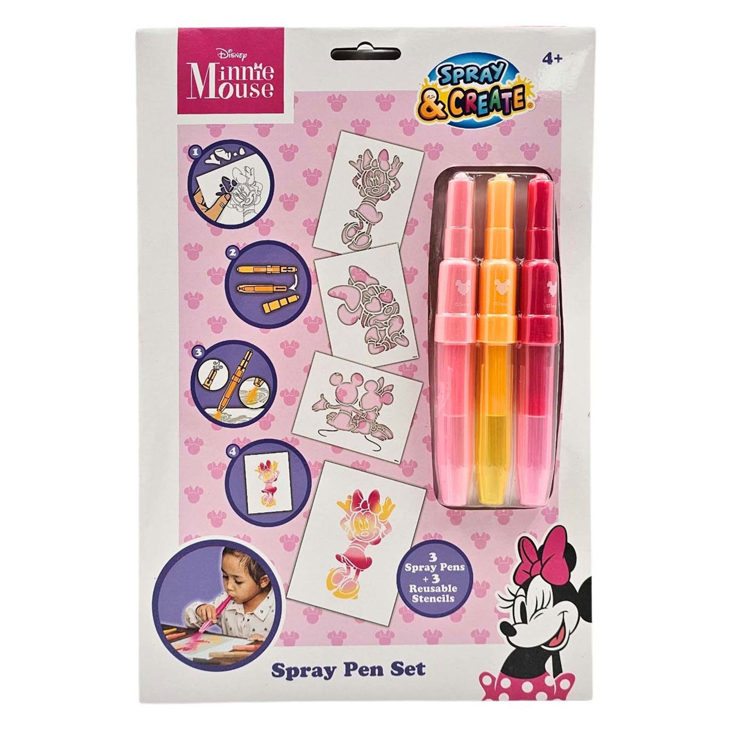 Canenco Minnie Mouse Blasstift-Set