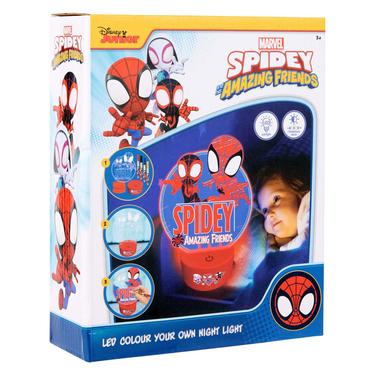 Canenco Spidey macht Ihr eigenes LED -Nachtlicht