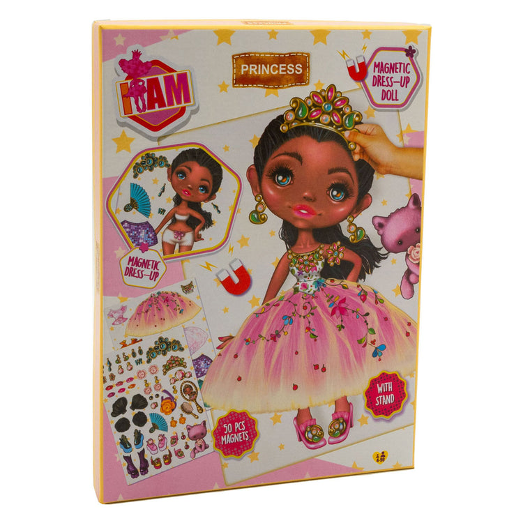 Canco ziehe Puppenmagnetprinzessin an