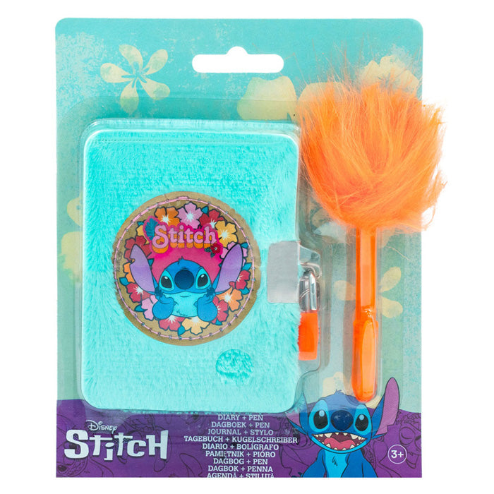 Canenco Plüschtagebuch mit flauschiger Stift