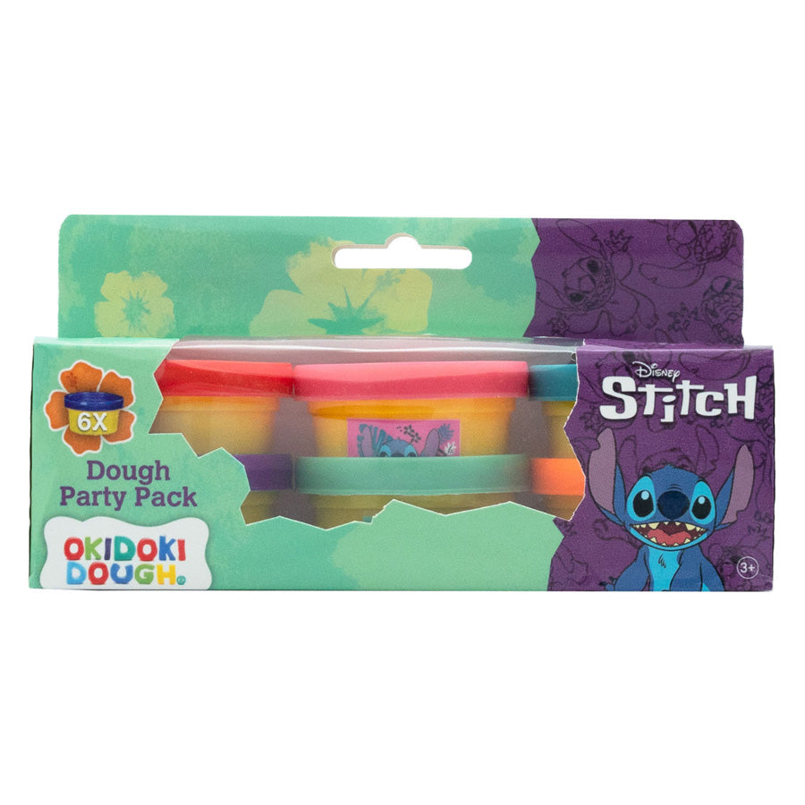 Canenco Stitch Ton-Set, Partypaket – 6 Tontöpfe