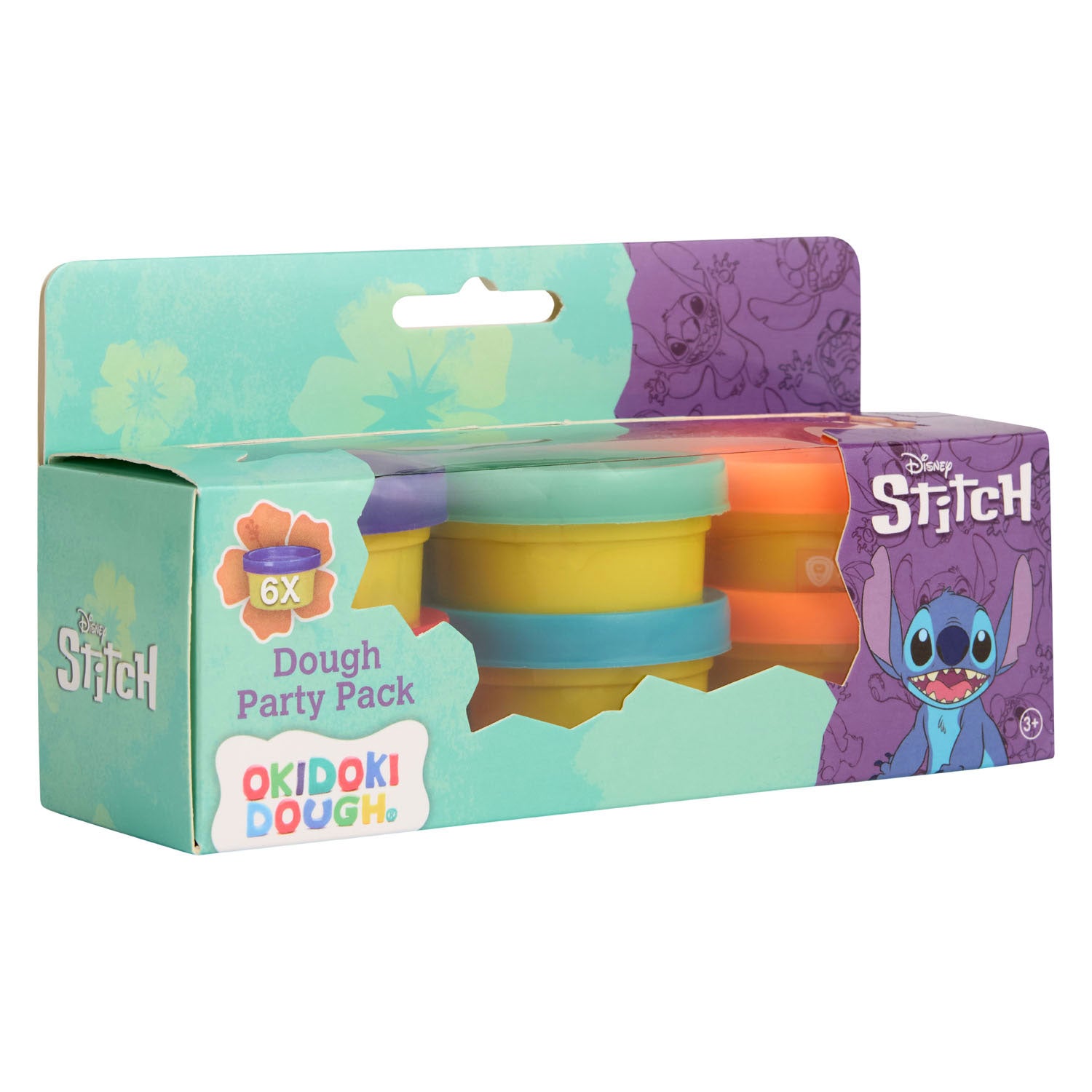 Canenco Stitch Ton-Set, Partypaket – 6 Tontöpfe