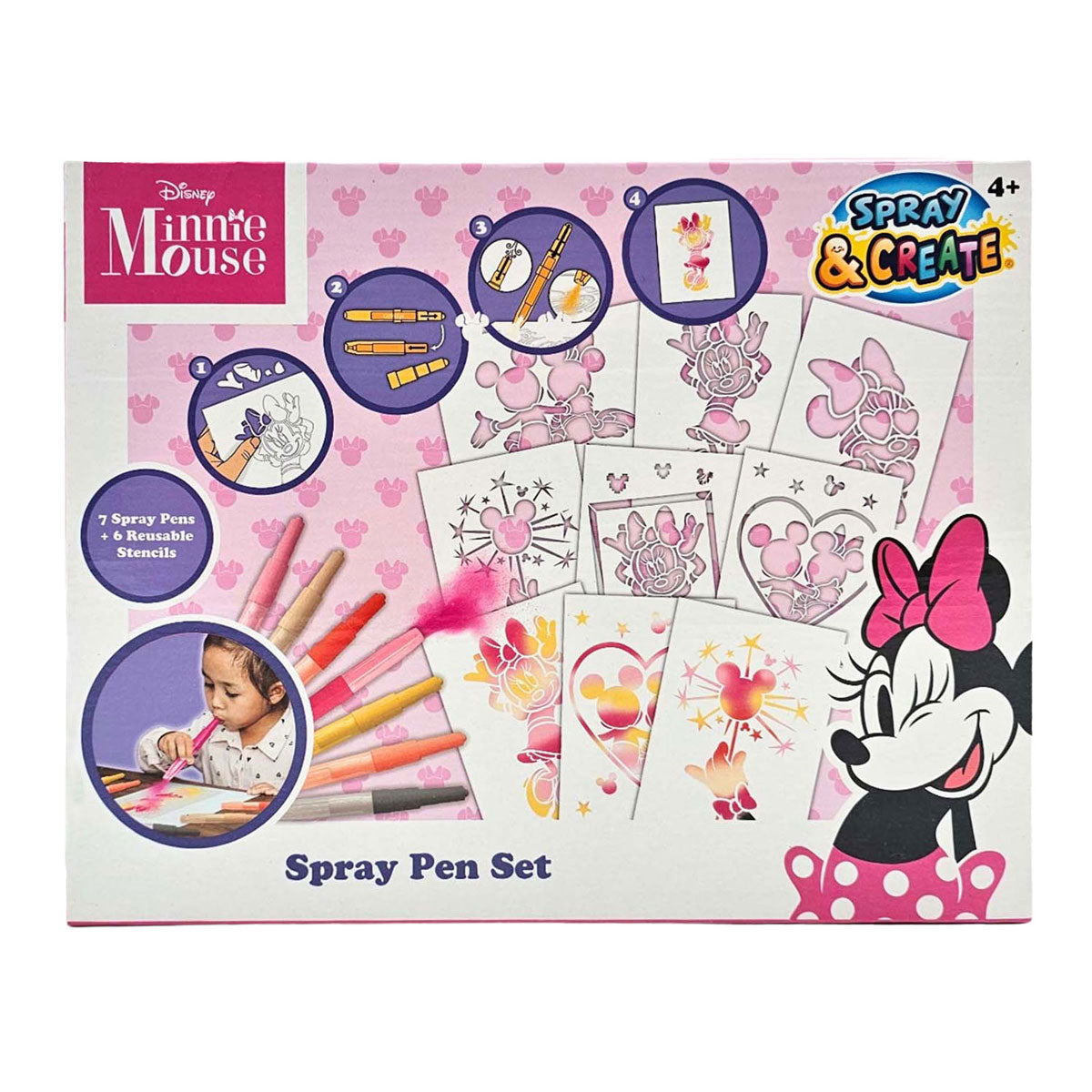 Canenco Minnie Mouse Blasstift-Set