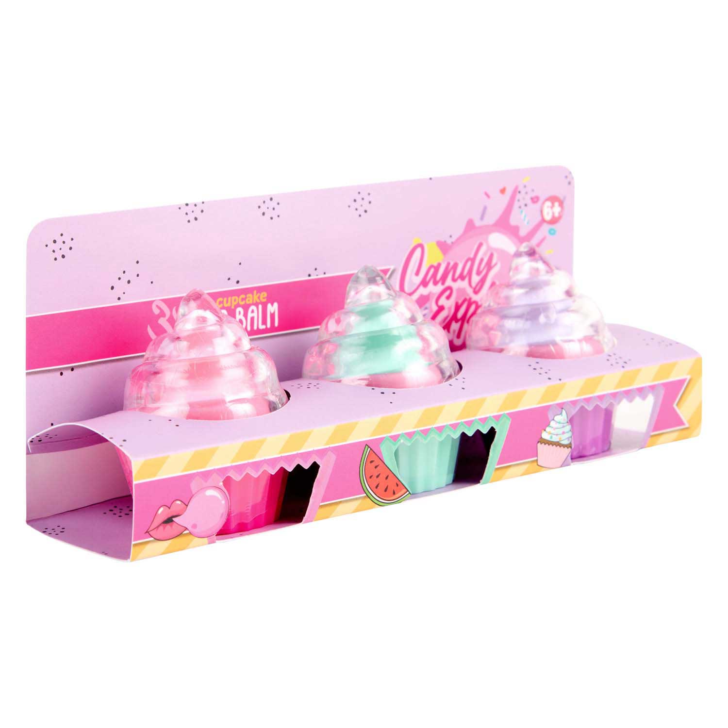 Canenco schafft es! Candy Explosion Lippenbalsam-Cupcakes
