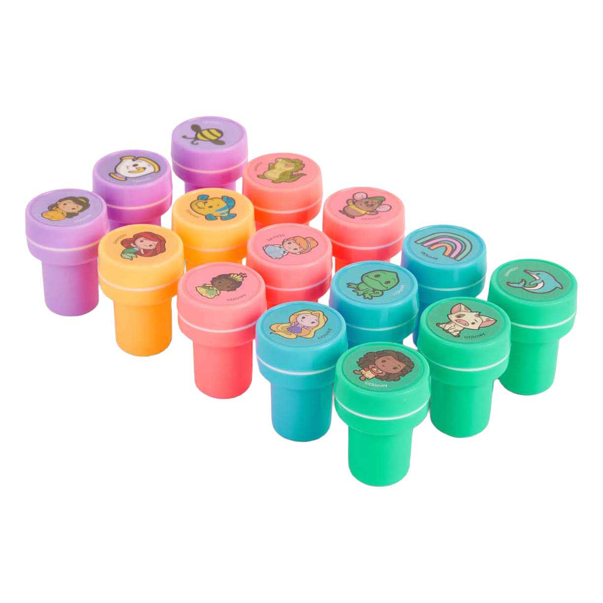 Canenco Disney Princess Stempelset, 15-teilig.