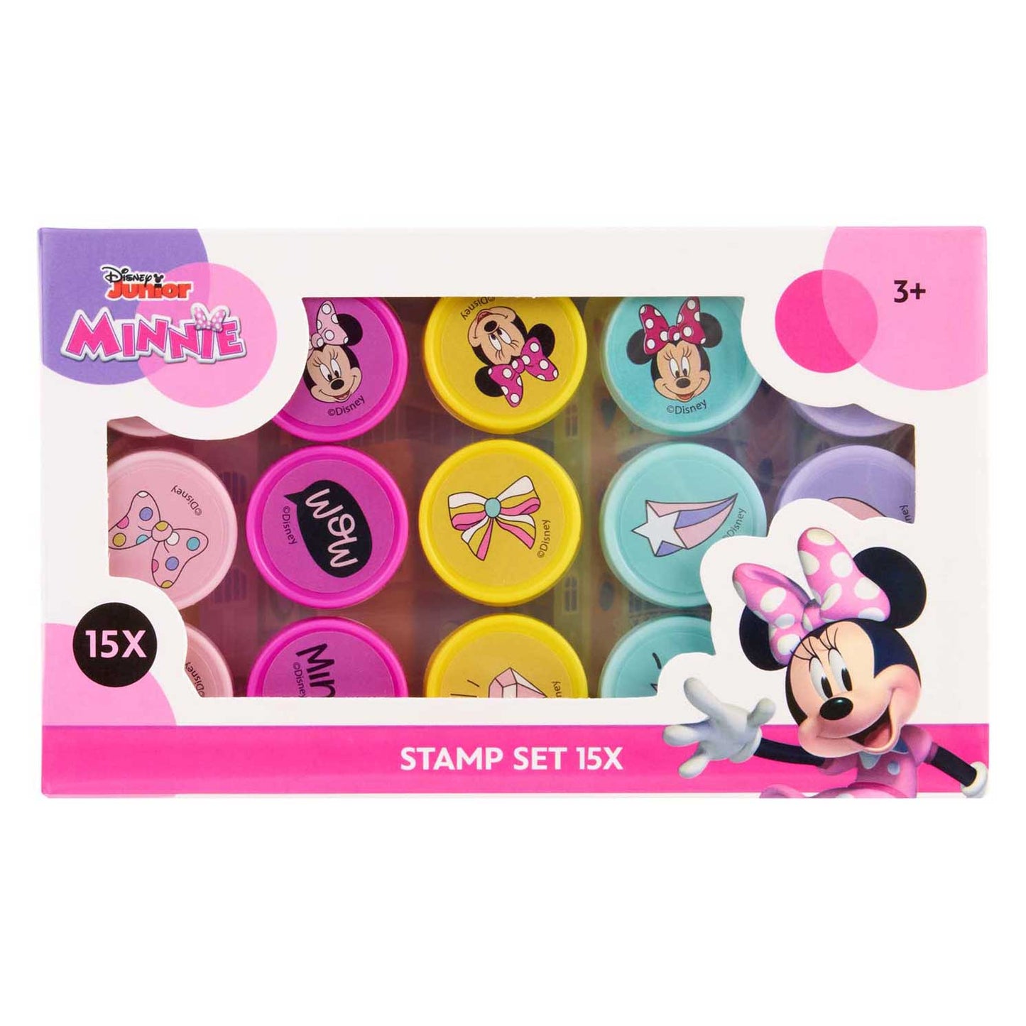 Canenco Minnie-Maus-Stempelset, 15-teilig.