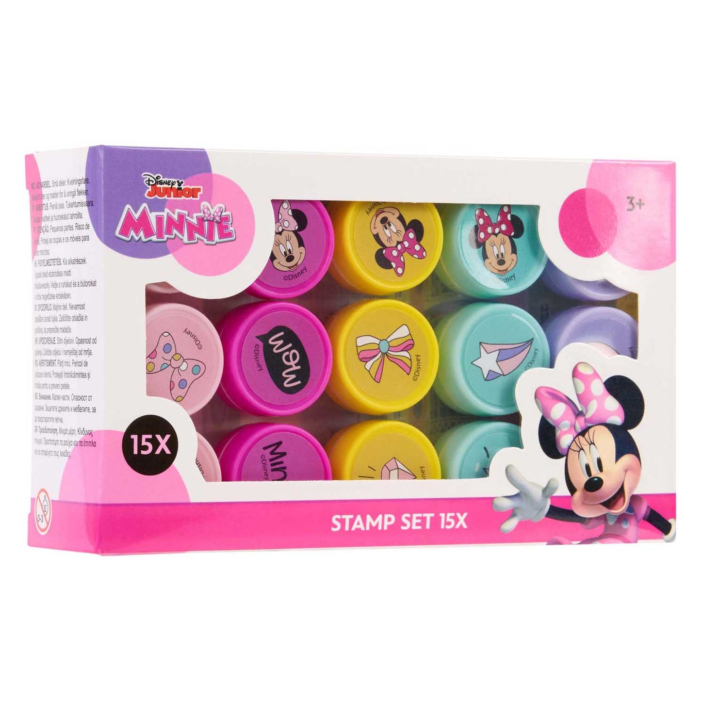 Canenco Minnie-Maus-Stempelset, 15-teilig.