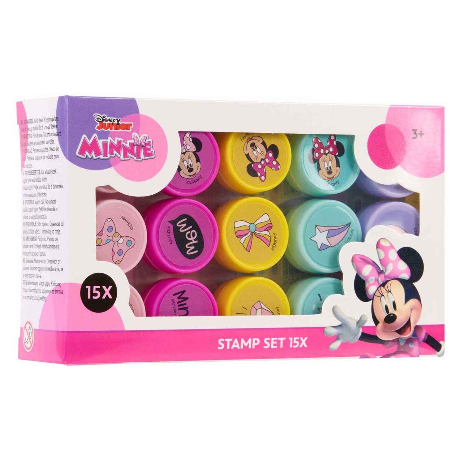 Canenco Minnie-Maus-Stempelset, 15-teilig.
