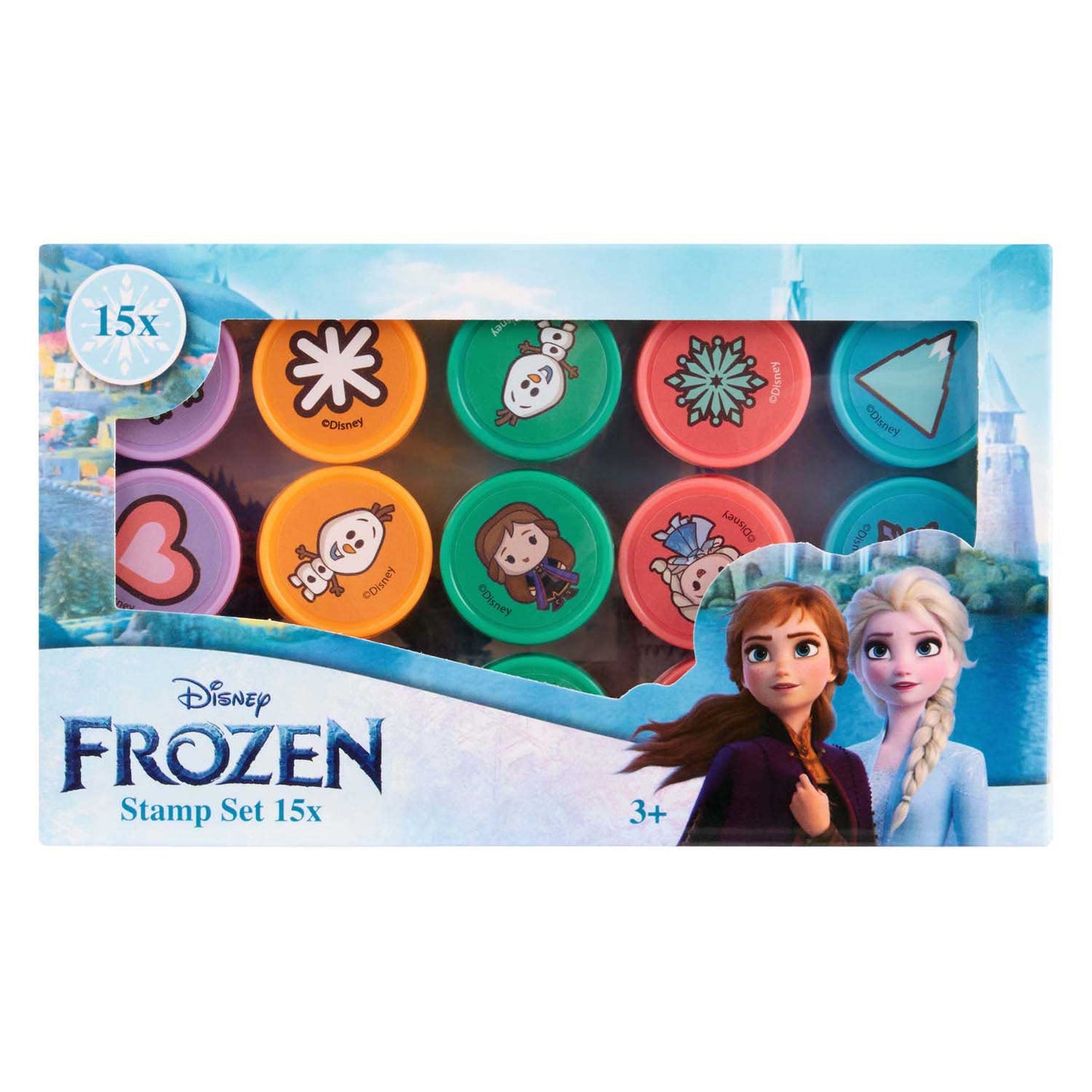 Canenco Frozen Stempelset, 15-tlg.