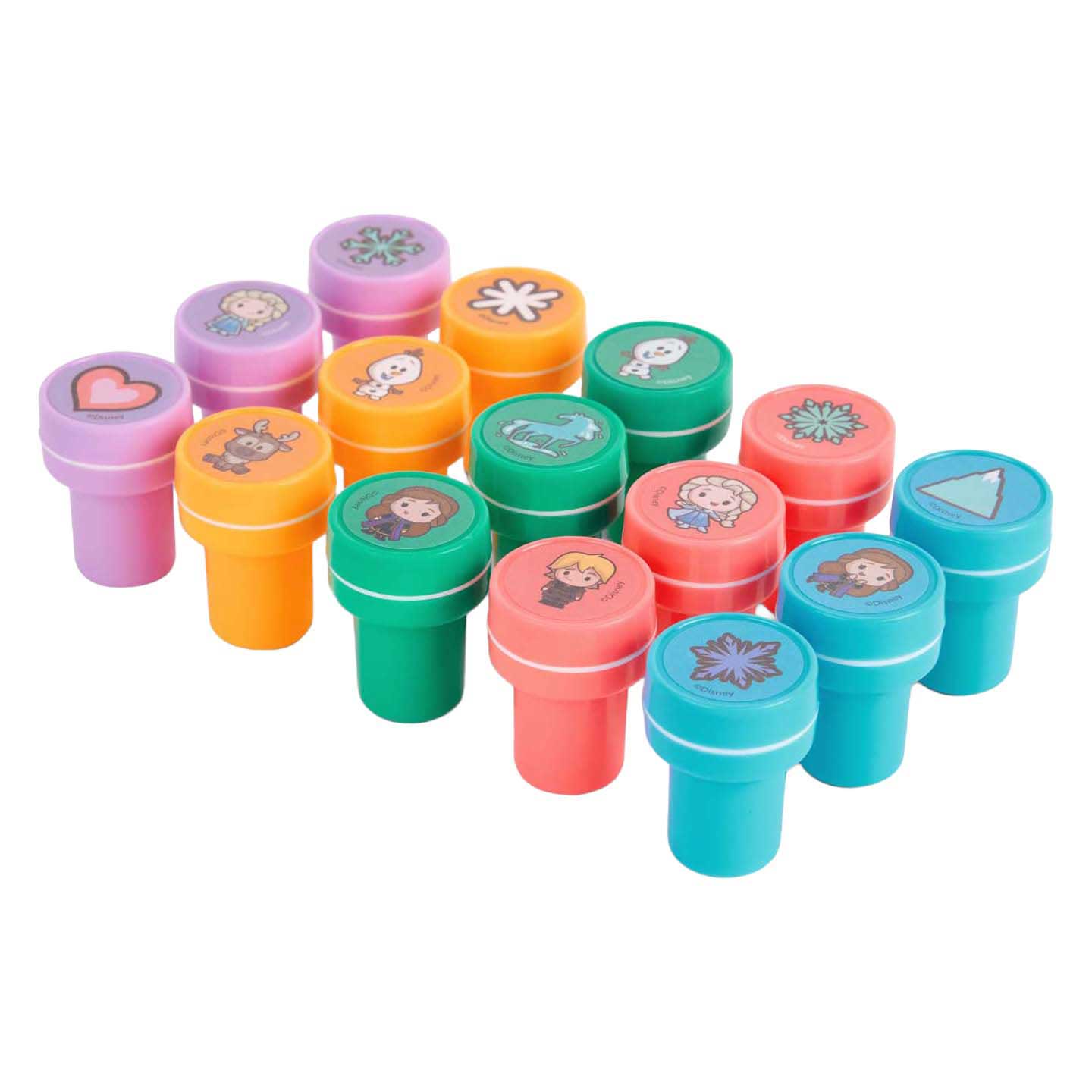 Canenco Frozen Stempelset, 15-tlg.