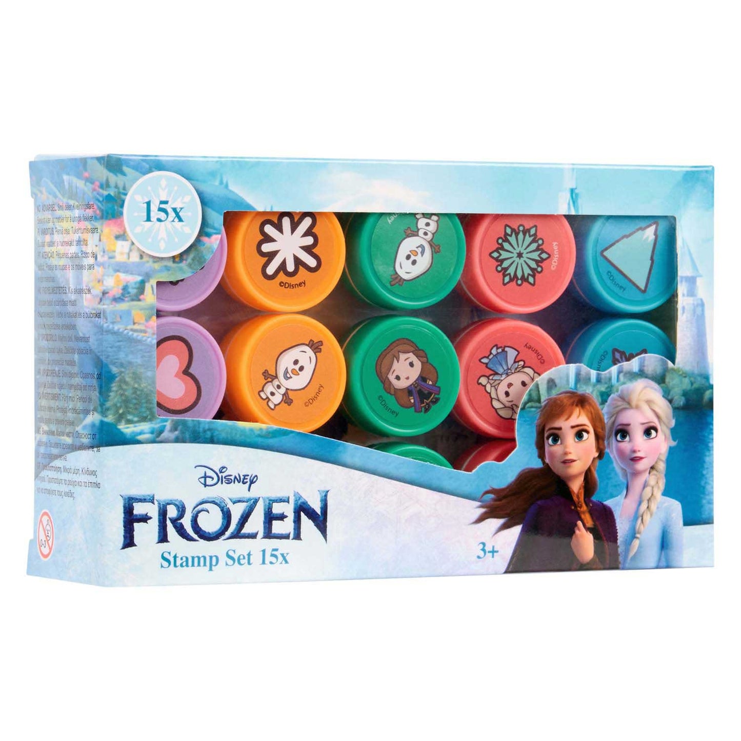 Canenco Frozen Stempelset, 15-tlg.
