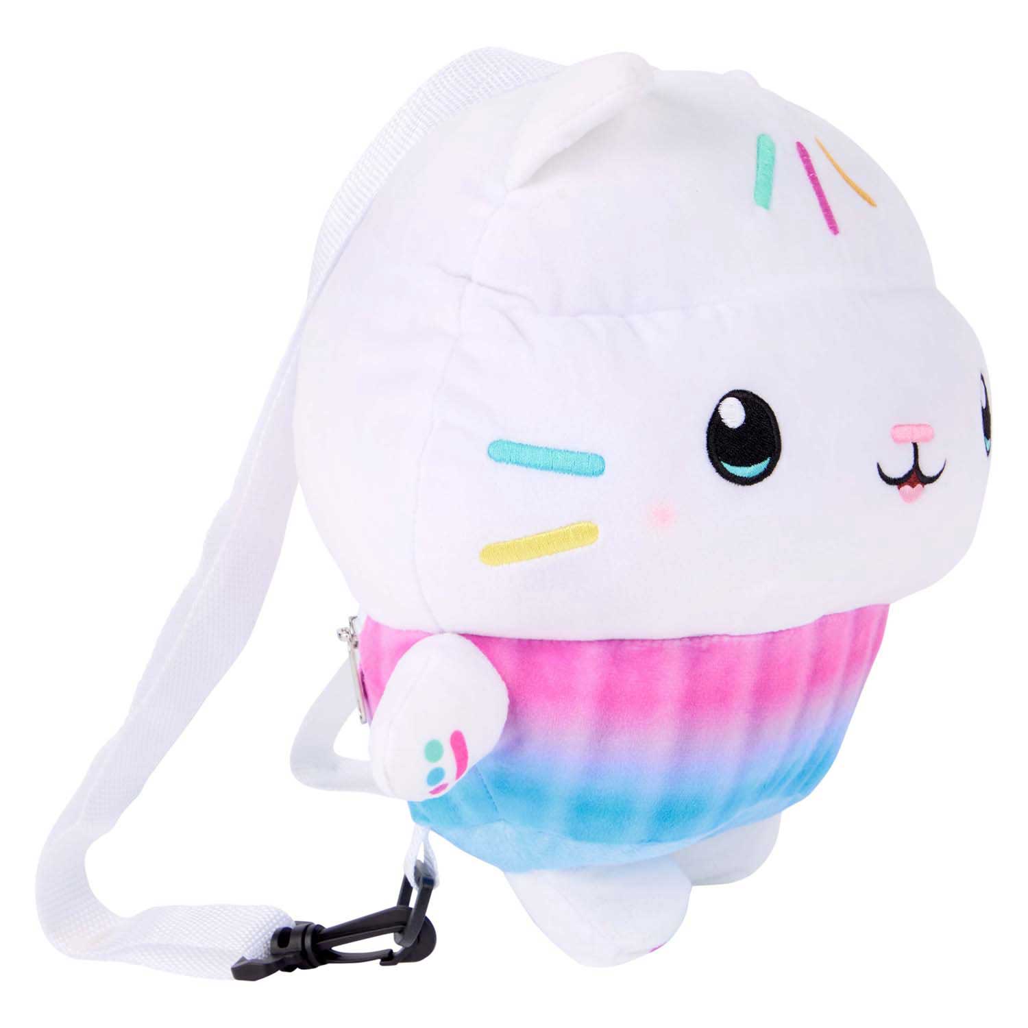 Canenco Gabbys Puppenhaus-Rucksack, 3D-Plüsch, kuchenartig