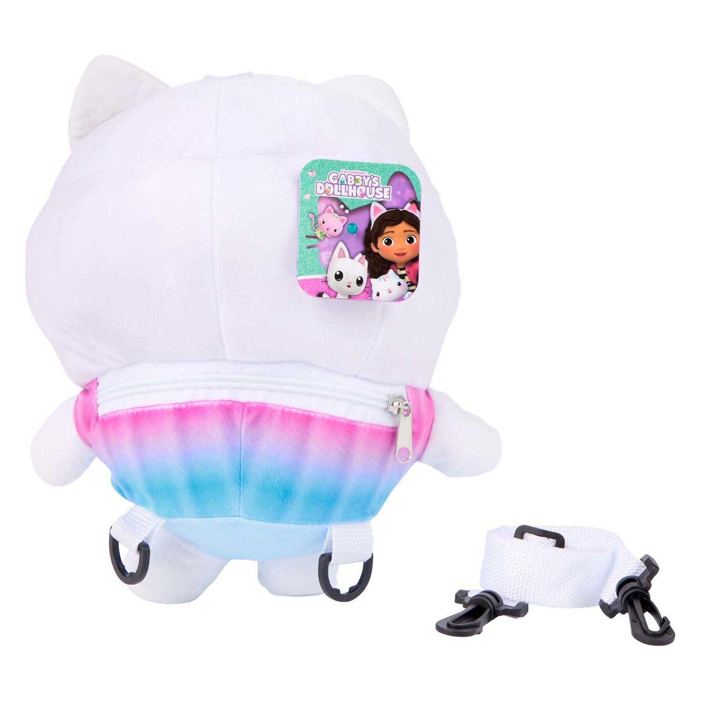 Canenco Gabbys Puppenhaus-Rucksack, 3D-Plüsch, kuchenartig