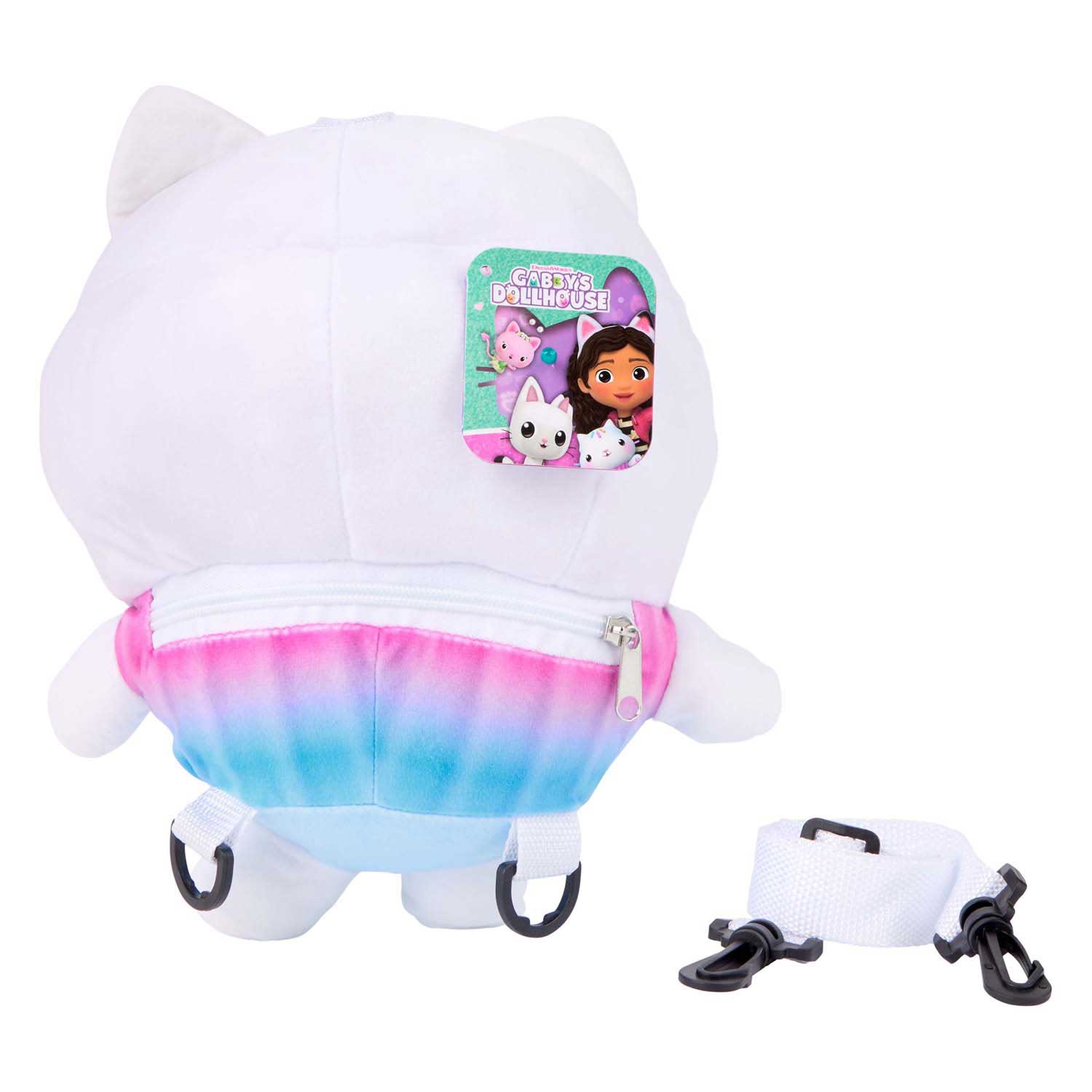 Canenco Gabbys Puppenhaus-Rucksack, 3D-Plüsch, kuchenartig